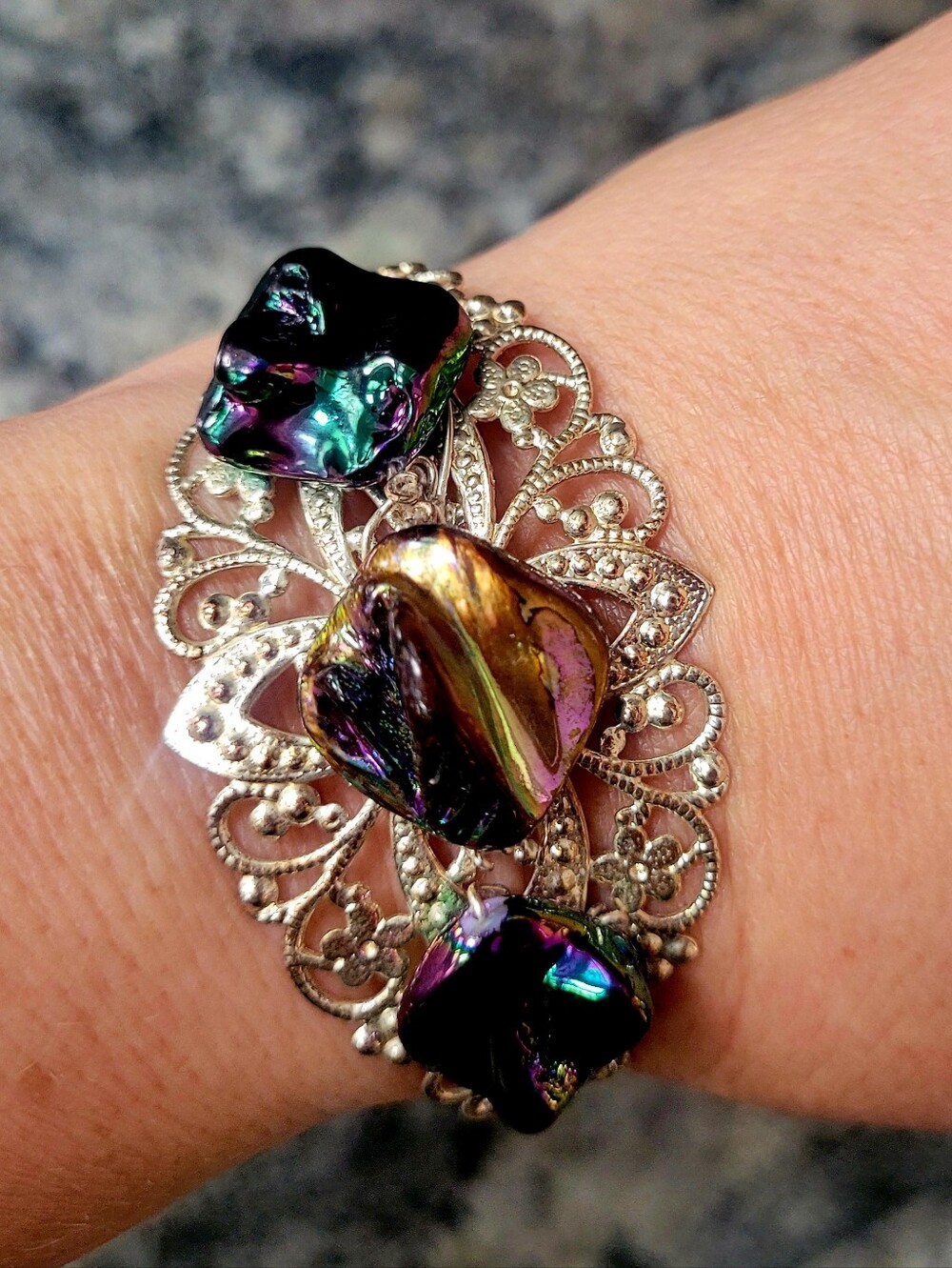 Vintage Artisan Cuff